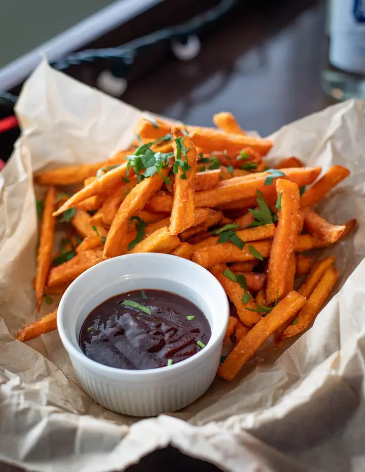 Illustrative free stock food photo for Hash Browns + Iced Coffee Small (not official brand photography)
